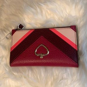 Kate Spade Kourtney Chevron wallet